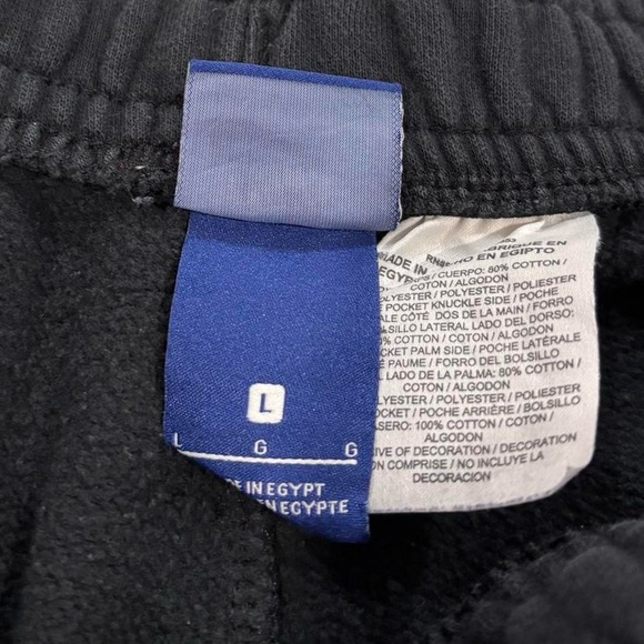 Nike Black Neon Sweat Shorts - Picture 3 of 3